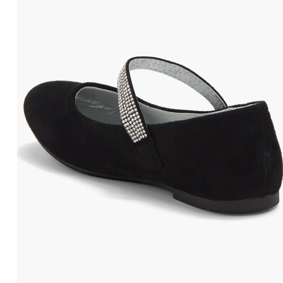 Mia Kids Rhinestone flats size 1Y - Picture 3 of 8